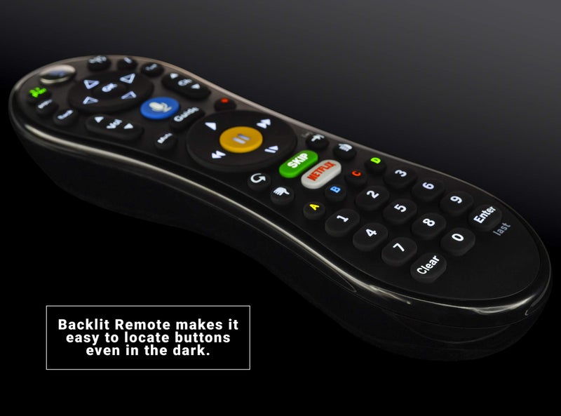 TiVo LUX Remote C00305 | Tivo Edge and TiVo Bolt, Video Streaming, Voice Command, See in The Dark Display - Image 5